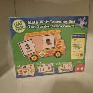 LeapFrog Math Bus Puzzle Game